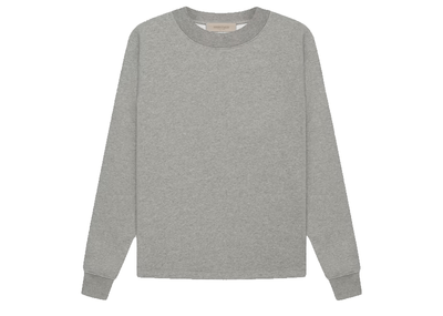 Fear of God Streetwear Fear of God Essentials Relaxed Crewneck (SS22) Dark Oatmeal