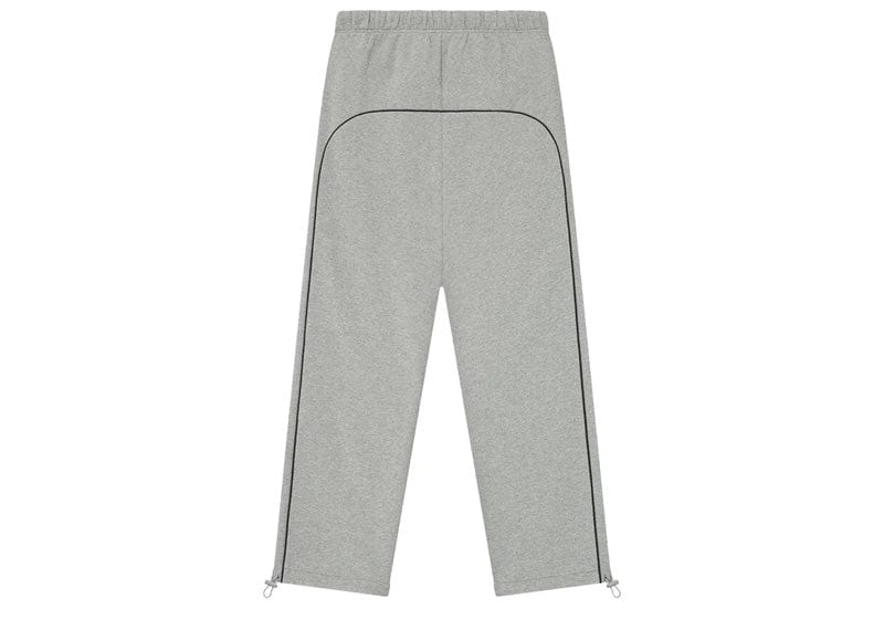Fear of God streetwear Fear of God Essentials Relaxed Fleece Piping Sweatpant Concrete Heather/Black
