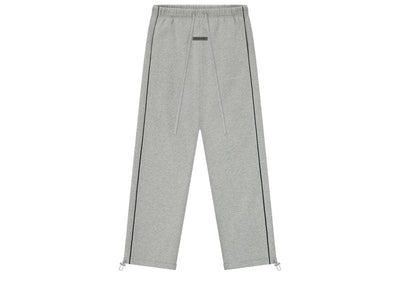 Fear of God streetwear Fear of God Essentials Relaxed Fleece Piping Sweatpant Concrete Heather/Black