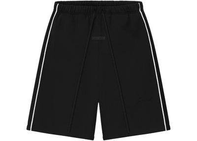 Fear of God streetwear Fear of God Essentials Relaxed Fleece Piping Sweatshort Jet Black/Cloud White
