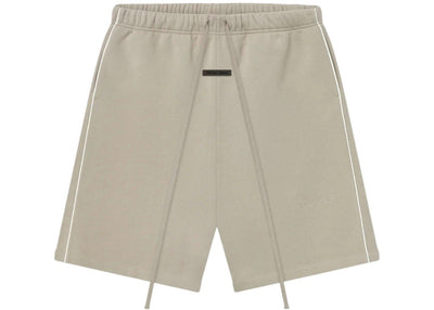 Fear of God streetwear Fear of God Essentials Relaxed Fleece Piping Sweatshort Timber/Cloud White