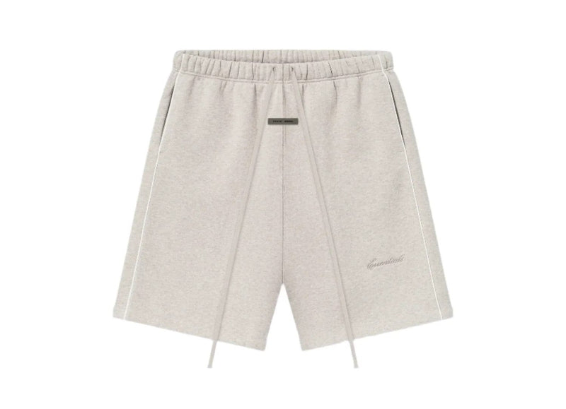 Fear of God Streetwear Fear of God Essentials Relaxed Fleece Piping Sweatshorts Heather Stone