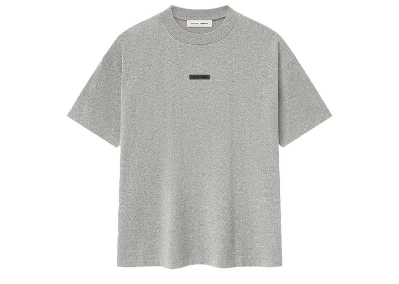Fear of God Streetwear Fear of God Essentials Tee Concrete Heather