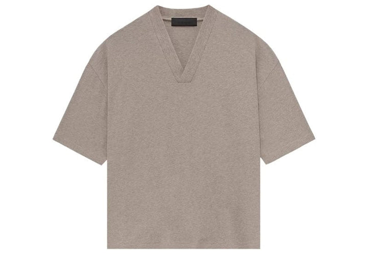 Fear of God Essentials V-Neck T-Shirt 'Core Heather' – Court Order