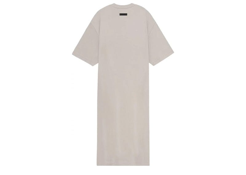 Fear of God Essentials Women's 3/4 Sleeve Dress Silver Cloud