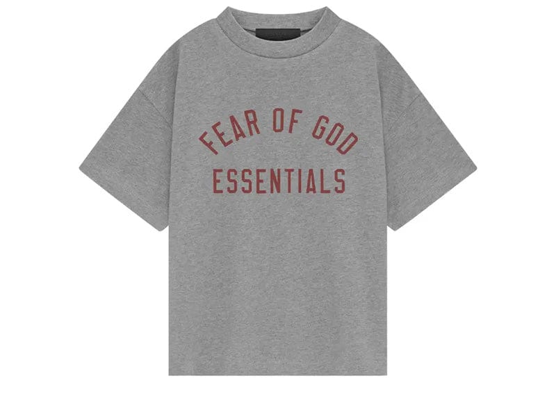 Fear of God streetwear Fear of God Essentials Womens Tri-Blend Crewneck Tee Dark Heather
