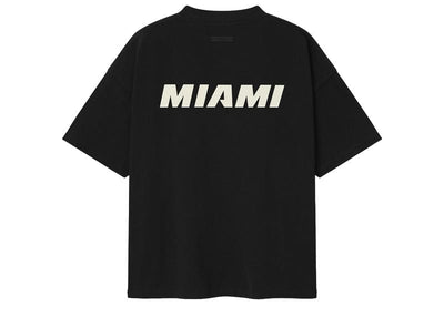 Fear of God streetwear Fear of God Essentials x NBA Miami Heat 90's Fit Tee Vintage Black