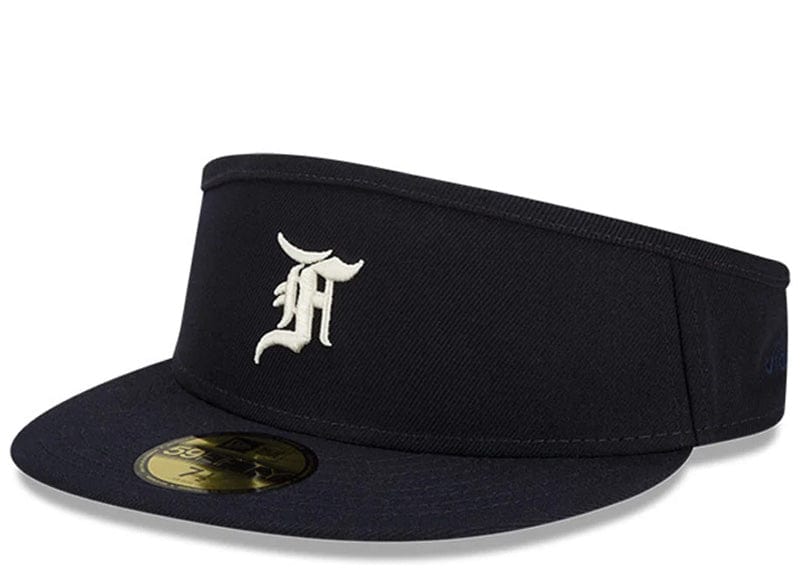 Fear of God x New Era Streetwear Detroit Tigers 59FIFTY Fear of God Navy Visor 7 1/8