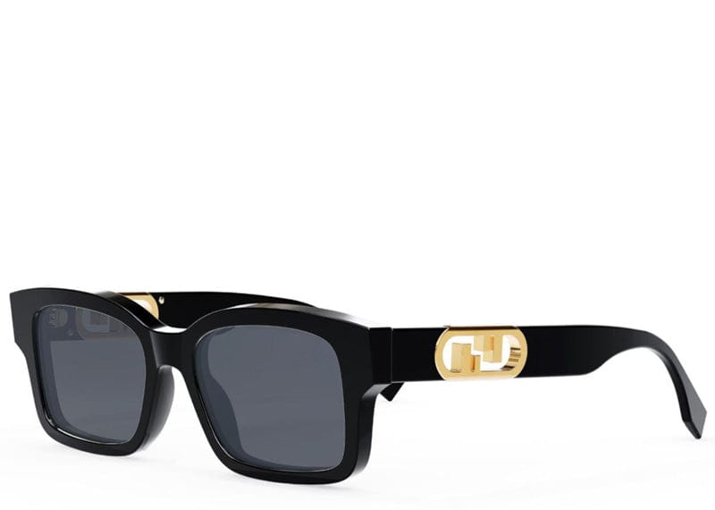 Fendi O Lock Sunglasses Black Court Order