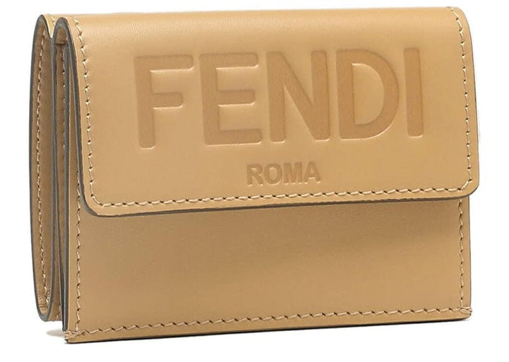 Fendi Roma Mini Wallet Beige Court Order