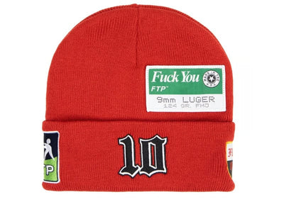 FTP Accessories FTP Club Logo Beanie Patches Red