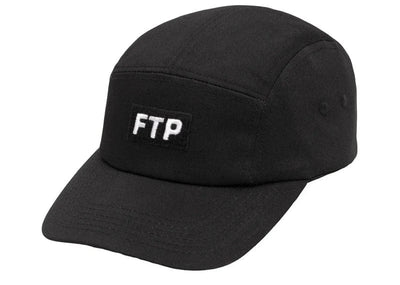 FTP Accessories FTP Velcro Logo Camp Cap Hat Black