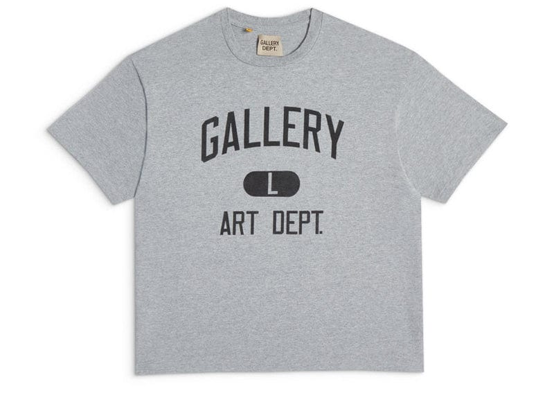 Gallery Dept Streetwear Gallery Dept Art Dept Grey Tee - L