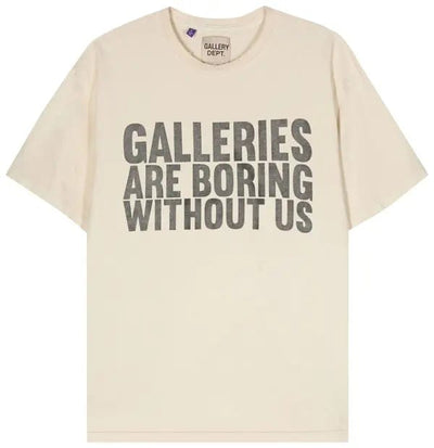 Gallery Dept. Streetwear Gallery Dept. Boring Tee 'Antique White'