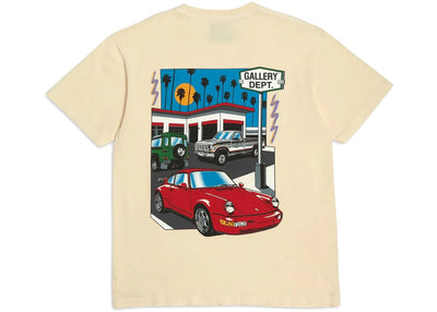 Gallery Dept. streetwear Gallery Dept. Drive Thru Boxy Fit Tee Cream