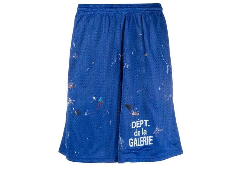 Gallery Dept. French Studio Gym Paint Shorts Blue/White – Court Order