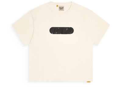 Gallery Dept. Streetwear Gallery Dept. Gym Printed Cotton Tee Cream