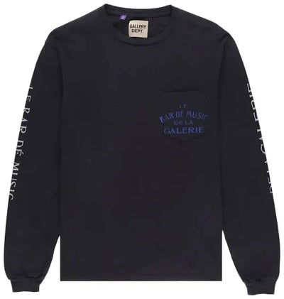 Gallery Dept. Streetwear Gallery Dept. Le Bar Shop Long-Sleeve Tee 'Black'
