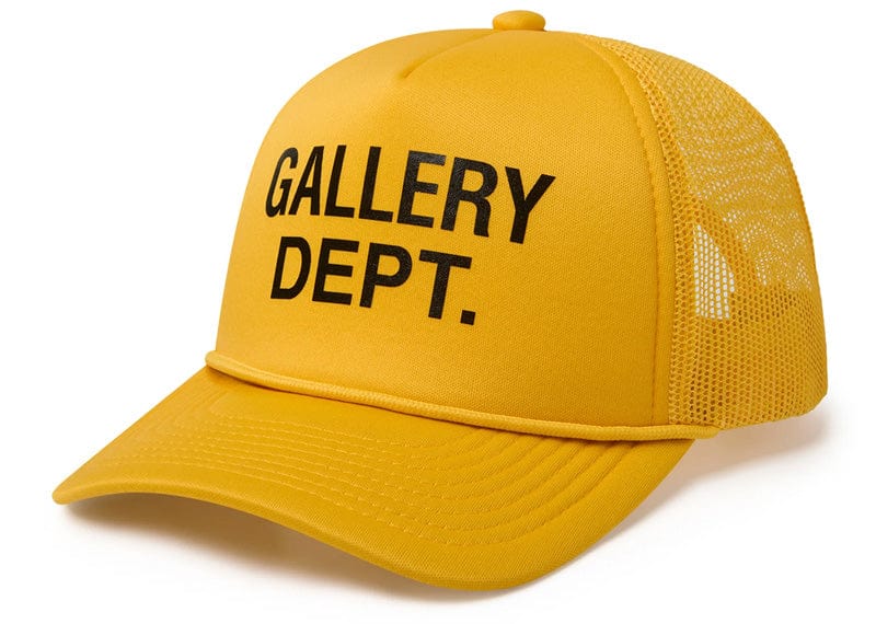 Gallery Dept. Accessories Gallery Dept. Logo Trucker Cap Yellow