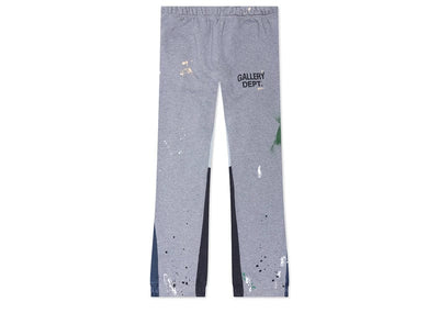 Gallery Dept. streetwear Gallery Dept. Painted Flare Sweat Pants Heather Grey