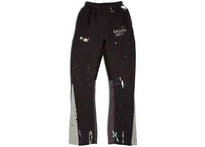 Gallery Dept. streetwear Gallery Dept. Painted Flare Sweat Pants Washed Black