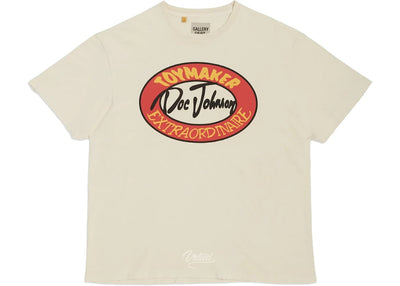 Gallery Dept. streetwear Gallery Dept. Toymaker Doc Johnson Tee Antique White/Cream
