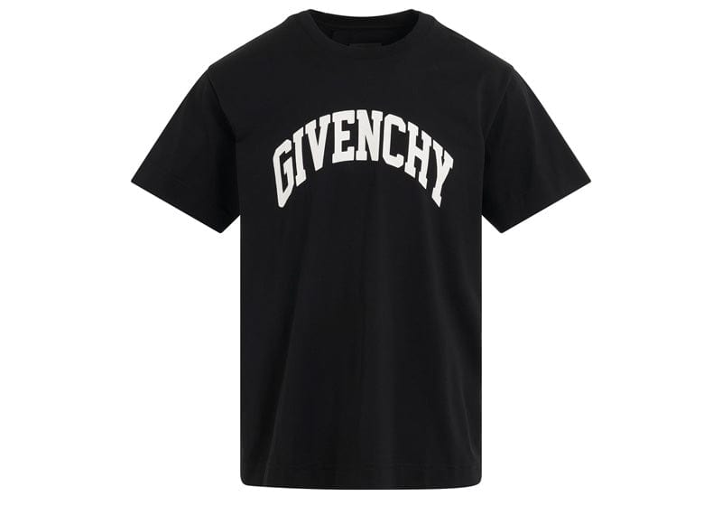 Givenchy STREETWEAR GIVENCHY COLLEGE LOGO T-SHIRT Black