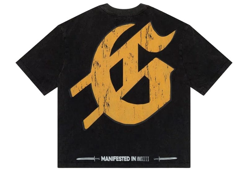 Godspeed Streetwear Godspeed Chrome Liberty T-shirt(Black Wash)