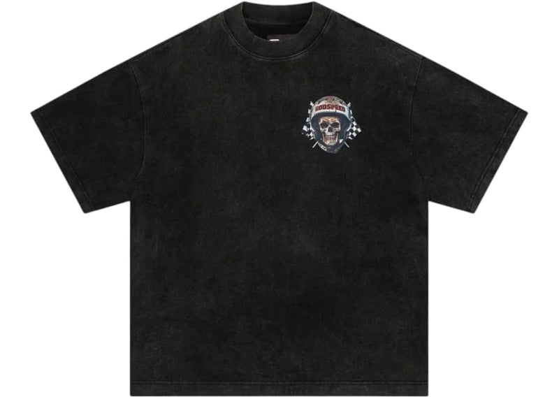Godspeed Streetwear Godspeed Crash Out T-shirt Black Washed Black