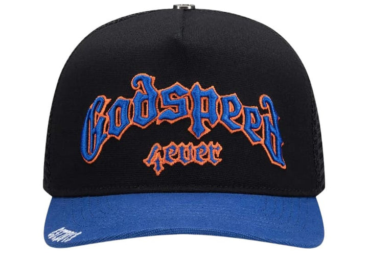 Godspeed Forever Trucker Hat Black Blue – Court Order