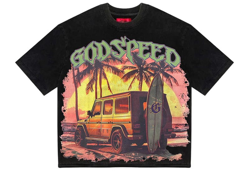 Godspeed Streetwear Godspeed Miami G Wagon Washed Black Tee