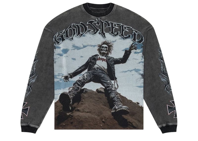 Godspeed streetwear Godspeed Rocker L/S Tee Grey Wash