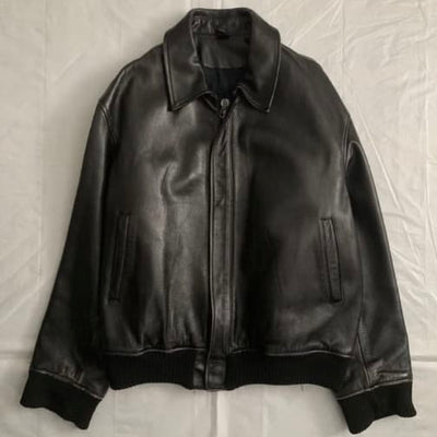 Gremade Homme Streetwear Gremade Homme Leather Jacket Black