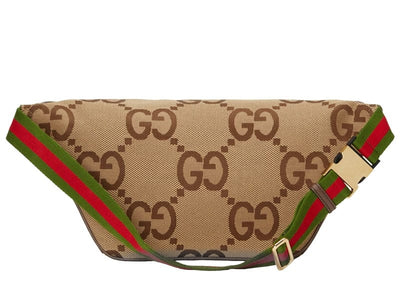 Gucci handbags Gucci Belt Bag Jumbo GG Camel/Ebony
