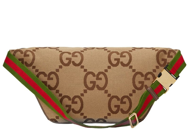 Gucci handbags Gucci Belt Bag Jumbo GG Camel/Ebony