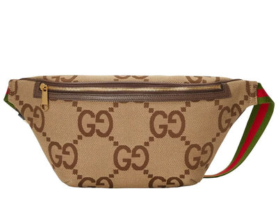 Gucci handbags Gucci Belt Bag Jumbo GG Camel/Ebony