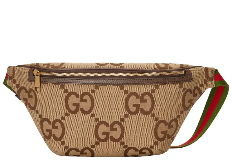 Gucci handbags Gucci Belt Bag Jumbo GG Camel/Ebony