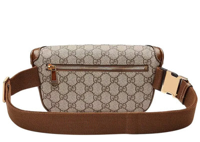 Gucci handbags Gucci Belt Bag with Interlocking G Beige/Ebony