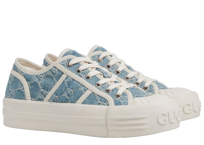 Gucci Sneakers Gucci Chunky Sneakers Light Blue Denim (Women&