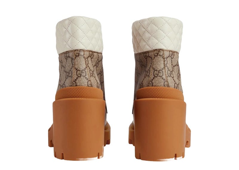 Gucci sneakers Gucci GG Ankle Boot Beige White (Women&