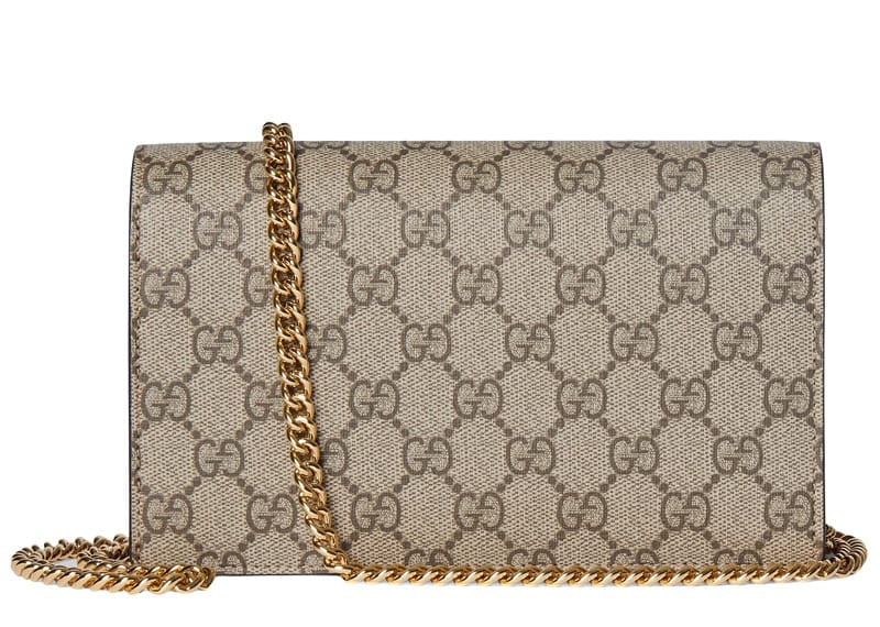 Gucci GG Marmont Petite Leather Wallet On Chain – Court Order