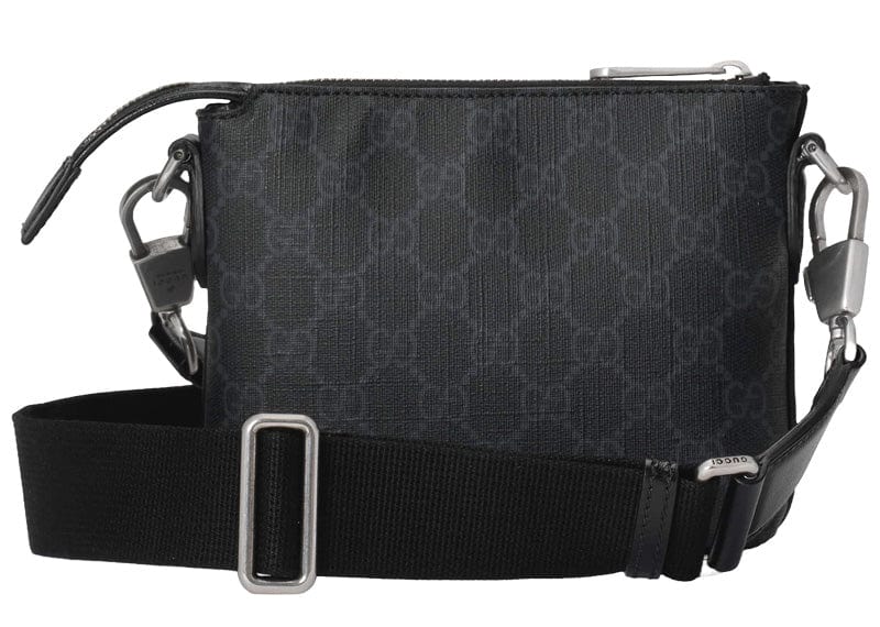 Gucci Accessories Gucci Messenger Bag Black Interlocking G