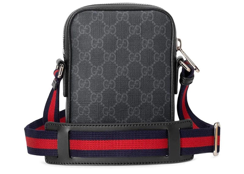 Gucci Accessories Gucci Messenger GG Supreme Blue/Red Web Small Black