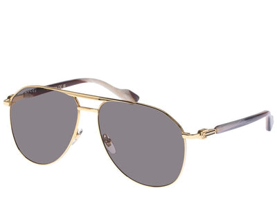 Gucci Accessories Gucci Navigator Sunglasses Gold GG1220S-002