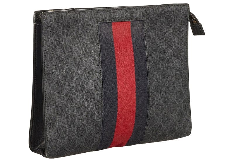 Gucci Accessories Gucci Supreme GG Web Clutch