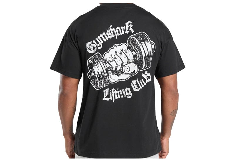Gymshark Streetwear Gymshark Lifting Club Apparel Graphic Tee Black