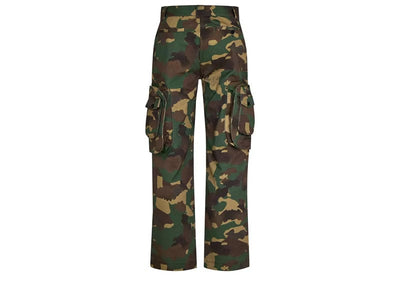 Heron Preston Streetwear Heron Preston Cargo Trousers Camo In Green