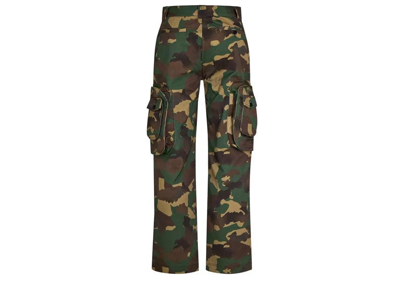 Heron Preston Streetwear Heron Preston Cargo Trousers Camo In Green