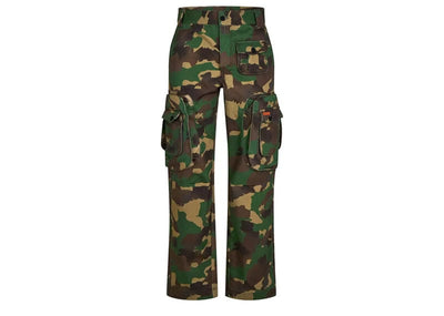Heron Preston Streetwear Heron Preston Cargo Trousers Camo In Green