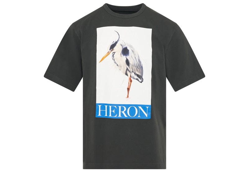 HERON PRESTON Streetwear Heron Preston Heron Bird Painted Tee Black/Blue